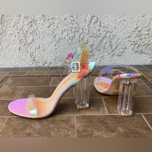 FashionNova | Size: 8.5 | The Glass Slipper heals